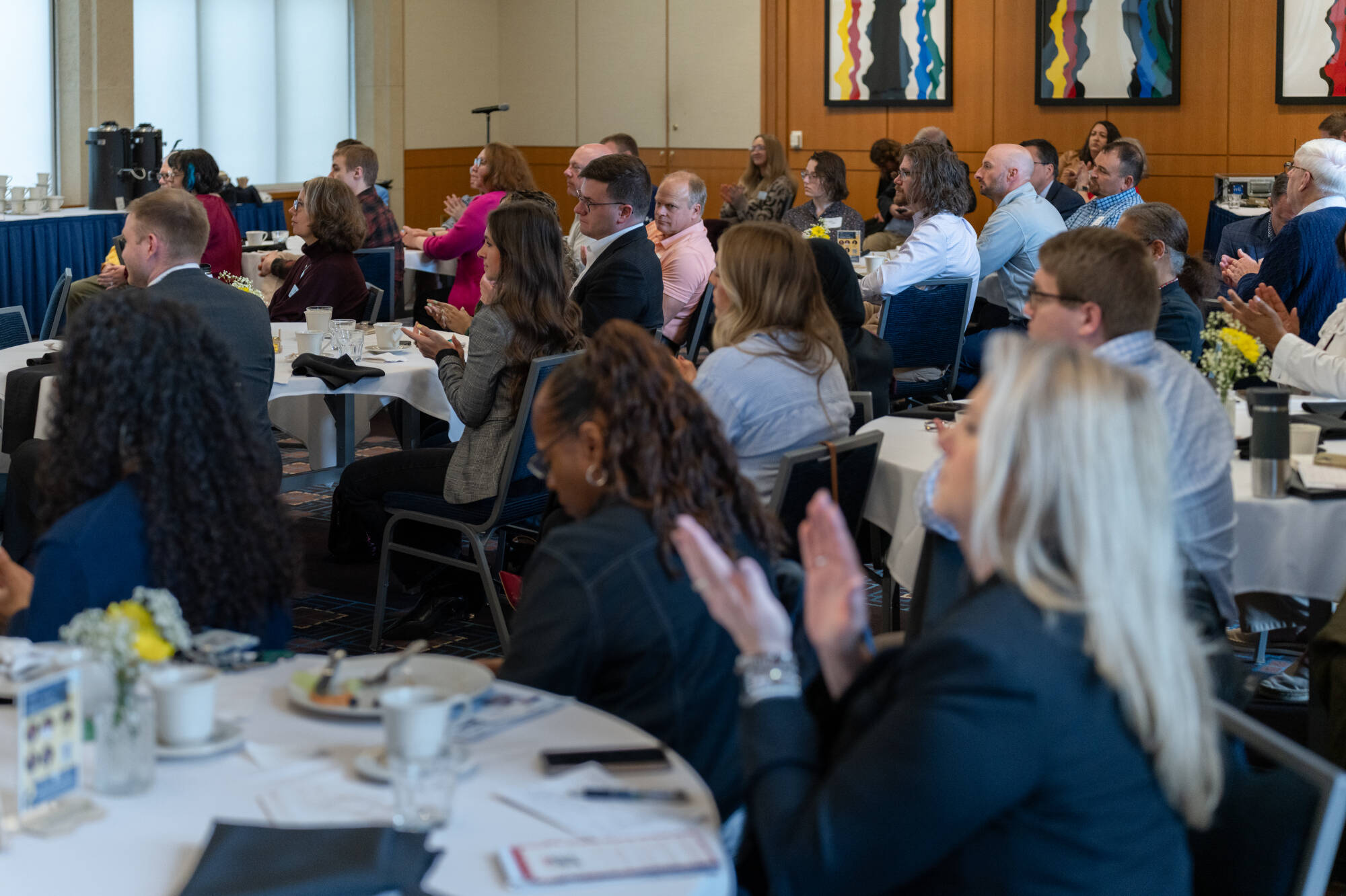 Guests at Secchia Breakfast Lecture